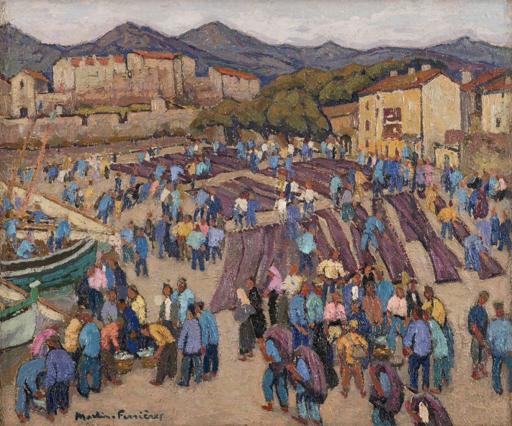 Jacques Martin Ferrieres après la pêche coll. musée d'art moderne de Collioure