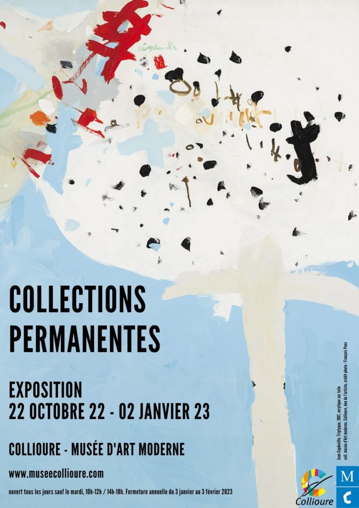 affiche collections permanentes musée d'art moderne de Collioure