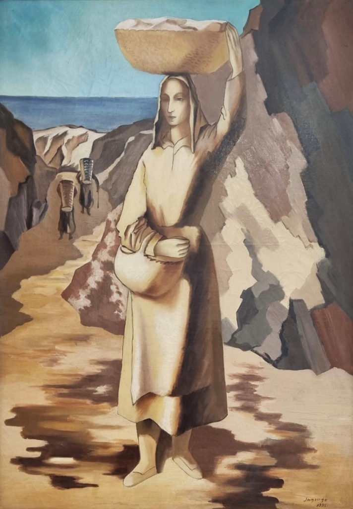 Leopold Survage Porteuses à Collioure 1925 coll. musée d'Art moderne de Collioure droits réservés