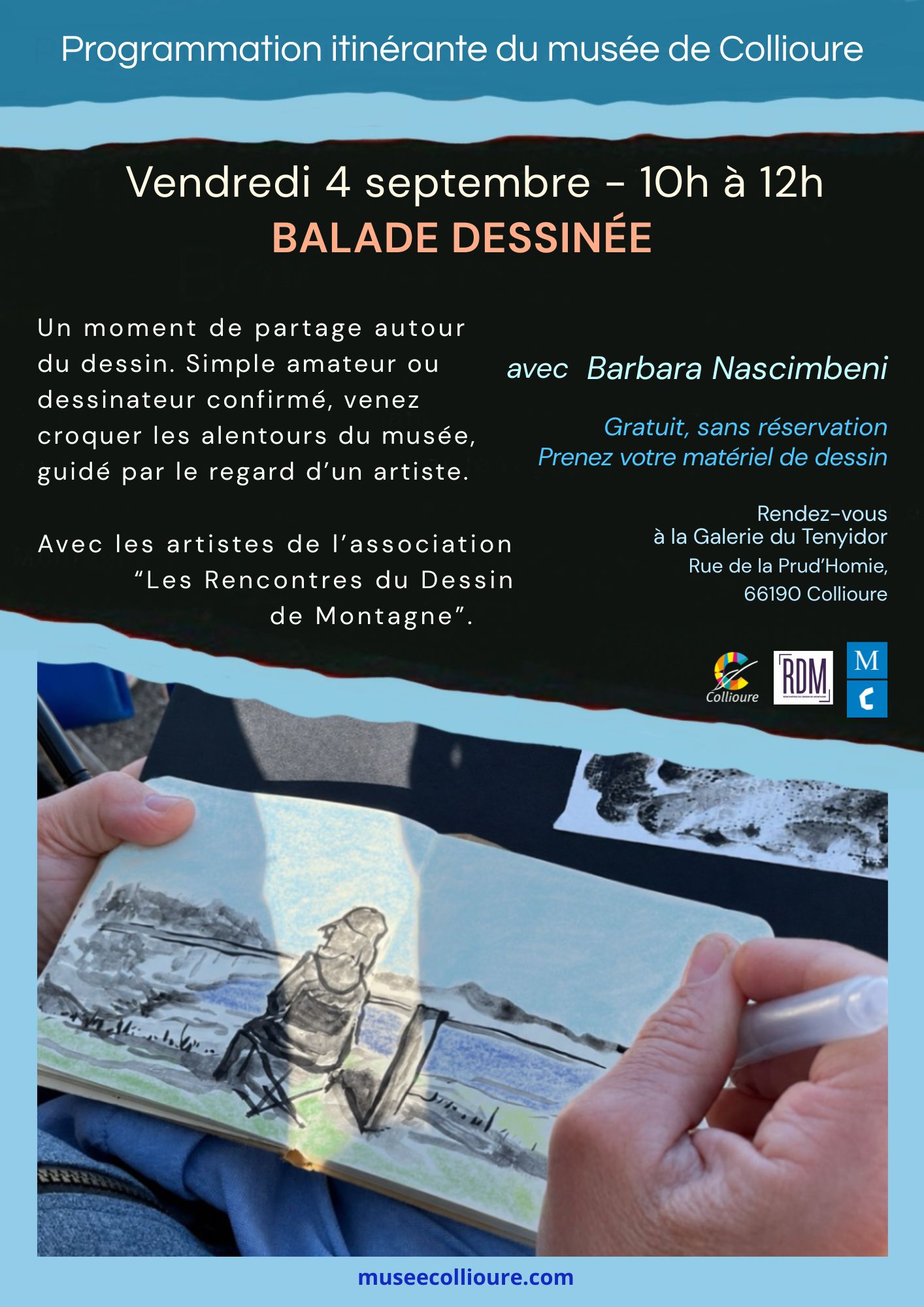 Balade dessinée avec Barbara Nascimbeni